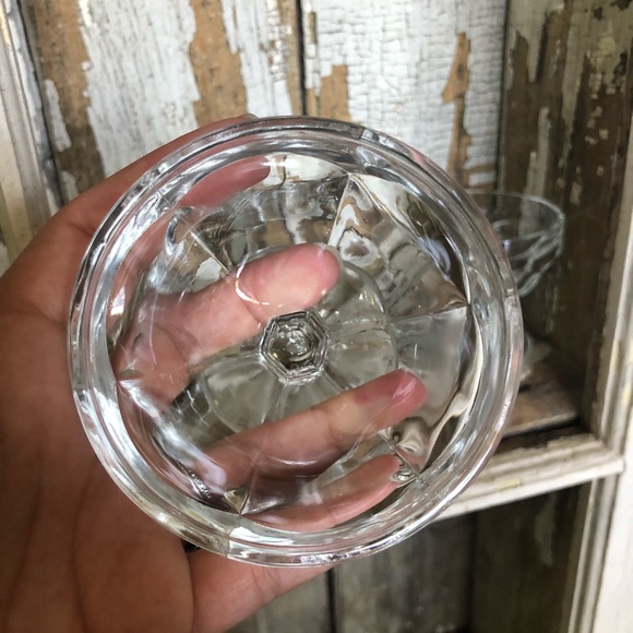 Soda Fountain style sundae/ sherbet glasses set of 4 - Picture 3 of 5